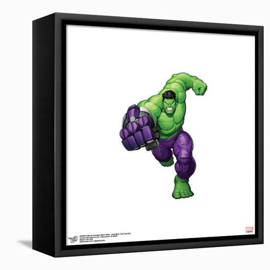 Gallery Pops Marvel Avengers Mech Strike - Hulk Mech Tech Gauntlet Wall Art-Trends International-Framed Stretched Canvas