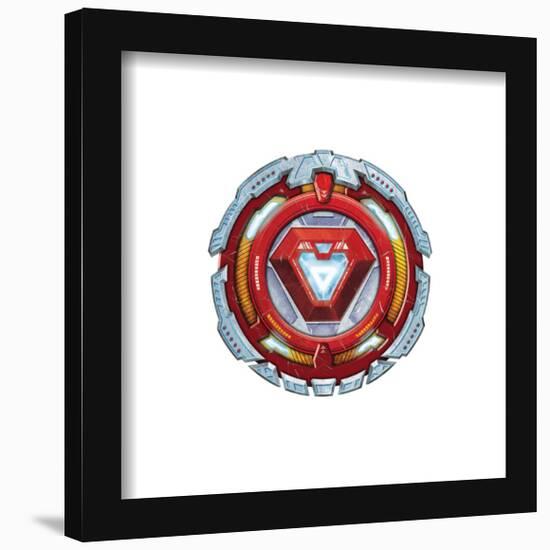 Gallery Pops Marvel Avengers Mech Strike - Iron Man Icon Wall Art-Trends International-Framed Gallery Pops