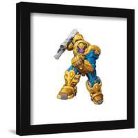 Gallery Pops Marvel Avengers Mech Strike - Thanos Mech Suit Wall Art-Trends International-Framed Gallery Pops