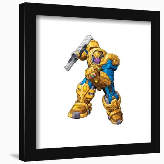 Gallery Pops Marvel Avengers Mech Strike - Thanos Mech Suit Wall Art-Trends International-Framed Gallery Pops