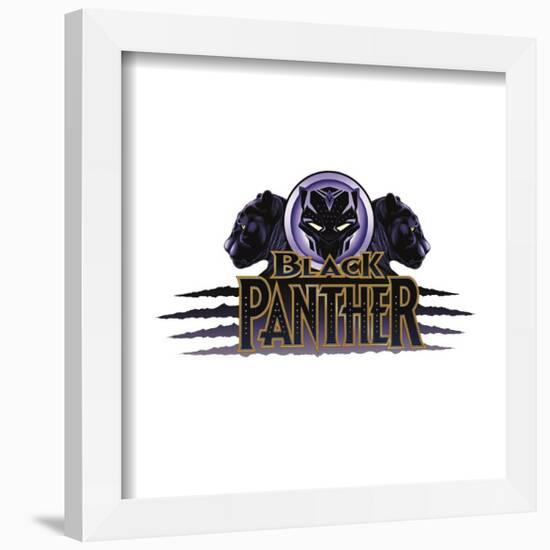 Gallery Pops Marvel Black Panther - Shuri Black Panther Logo Wall Art-Trends International-Framed Gallery Pops