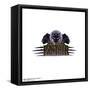 Gallery Pops Marvel Black Panther - Shuri Black Panther Logo Wall Art-Trends International-Framed Stretched Canvas
