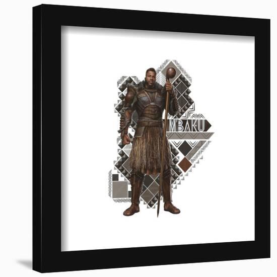 Gallery Pops Marvel Black Panther: Wakanda Forever - M'Baku Badge Wall Art-Trends International-Framed Gallery Pops