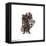 Gallery Pops Marvel Black Panther: Wakanda Forever - M'Baku Badge Wall Art-Trends International-Framed Stretched Canvas