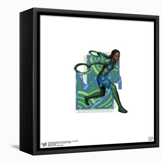 Gallery Pops Marvel Black Panther: Wakanda Forever - Nakia Badge Wall Art-Trends International-Framed Stretched Canvas