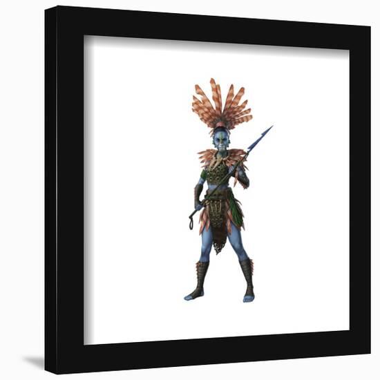 Gallery Pops Marvel Black Panther: Wakanda Forever - Namora Wall Art-Trends International-Framed Gallery Pops