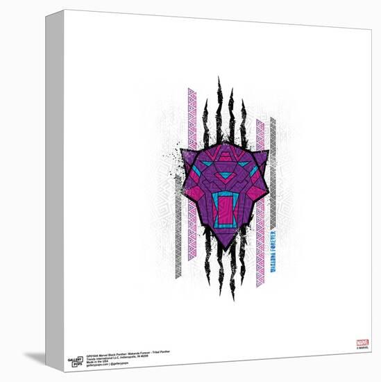 Gallery Pops Marvel Black Panther: Wakanda Forever - Tribal Panther Wall Art-Trends International-Stretched Canvas