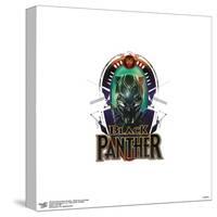 Gallery Pops Marvel Black Panther - Wakanda Tech Badge Wall Art-Trends International-Stretched Canvas