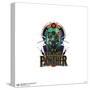 Gallery Pops Marvel Black Panther - Wakanda Tech Badge Wall Art-Trends International-Stretched Canvas