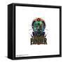 Gallery Pops Marvel Black Panther - Wakanda Tech Badge Wall Art-Trends International-Framed Stretched Canvas