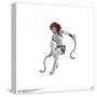 Gallery Pops Marvel Black Widow - Jumping Electroshock Batons Wall Art-Trends International-Stretched Canvas