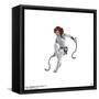 Gallery Pops Marvel Black Widow - Jumping Electroshock Batons Wall Art-Trends International-Framed Stretched Canvas