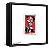 Gallery Pops Marvel Black Widow - Playing Card Wall Art-Trends International-Framed Stretched Canvas