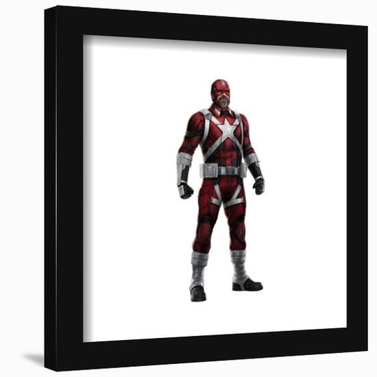 Gallery Pops Marvel Black Widow - Red Guardian Wall Art-Trends International-Framed Gallery Pops