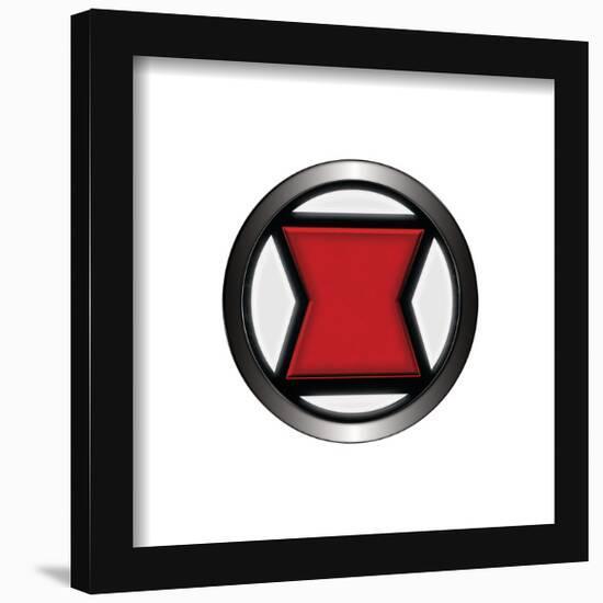 Gallery Pops Marvel Comics Avengers - Black Widow Icon Wall Art-Trends International-Framed Gallery Pops