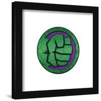 Gallery Pops Marvel Comics Avengers - Hulk Icon Wall Art-Trends International-Framed Gallery Pops