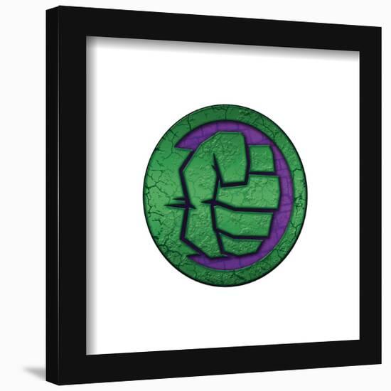 Gallery Pops Marvel Comics Avengers - Hulk Icon Wall Art-Trends International-Framed Gallery Pops