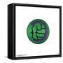 Gallery Pops Marvel Comics Avengers - Hulk Icon Wall Art-Trends International-Framed Stretched Canvas