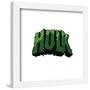 Gallery Pops Marvel Comics Avengers - Hulk Text Wall Art-Trends International-Framed Gallery Pops