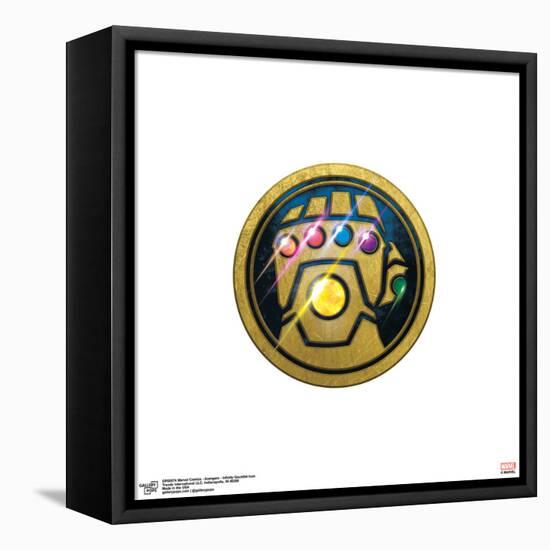 Gallery Pops Marvel Comics Avengers - Infinity Gauntlet Icon Wall Art-Trends International-Framed Stretched Canvas
