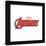 Gallery Pops Marvel Comics Avengers - Logo Wall Art-Trends International-Framed Gallery Pops