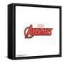 Gallery Pops Marvel Comics Avengers - Logo Wall Art-Trends International-Framed Stretched Canvas