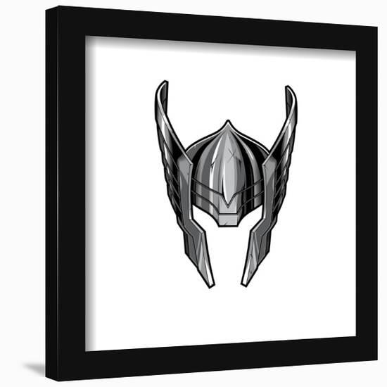 Gallery Pops Marvel Comics Avengers - Thor's Helmet Wall Art-Trends International-Framed Gallery Pops