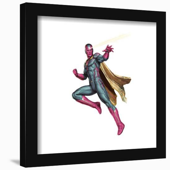 Gallery Pops Marvel Comics Avengers - Vision Wall Art-Trends International-Framed Gallery Pops