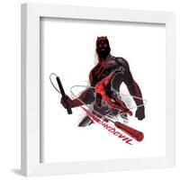 Gallery Pops Marvel Comics Daredevil - Billy Club Action Graphic Wall Art-Trends International-Framed Gallery Pops