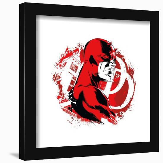 Gallery Pops Marvel Comics Daredevil - Devil of Hell's Kitchen Graphic Wall Art-Trends International-Framed Gallery Pops