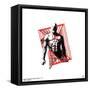 Gallery Pops Marvel Comics Daredevil - Geometric Devil Ink Sketch Wall Art-Trends International-Framed Stretched Canvas