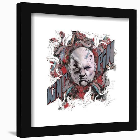 Gallery Pops Marvel Comics Daredevil - Kingpin Badge Wall Art-Trends International-Framed Gallery Pops