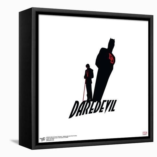 Gallery Pops Marvel Comics Daredevil - Matthew Murdoch Devil Duality Wall Art-Trends International-Framed Stretched Canvas