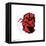 Gallery Pops Marvel Comics Daredevil - Red Devil Badge Wall Art-Trends International-Framed Stretched Canvas