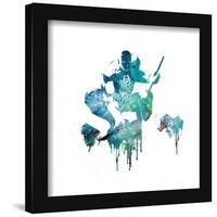 Gallery Pops Marvel Comics Daredevil - Rooftop Watercolor Wall Art-Trends International-Framed Gallery Pops