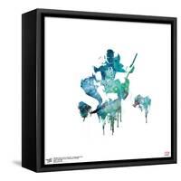 Gallery Pops Marvel Comics Daredevil - Rooftop Watercolor Wall Art-Trends International-Framed Stretched Canvas