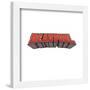 Gallery Pops Marvel Comics - Deadpool - 3D Logo Wall Art-Trends International-Framed Gallery Pops