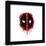 Gallery Pops Marvel Comics - Deadpool - Grunge Mask Wall Art-Trends International-Framed Gallery Pops