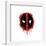 Gallery Pops Marvel Comics - Deadpool - Grunge Mask Wall Art-Trends International-Framed Gallery Pops