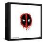 Gallery Pops Marvel Comics - Deadpool - Grunge Mask Wall Art-Trends International-Framed Stretched Canvas
