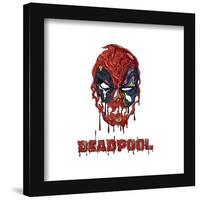 Gallery Pops Marvel Comics - Deadpool - Logo Wall Art-Trends International-Framed Gallery Pops