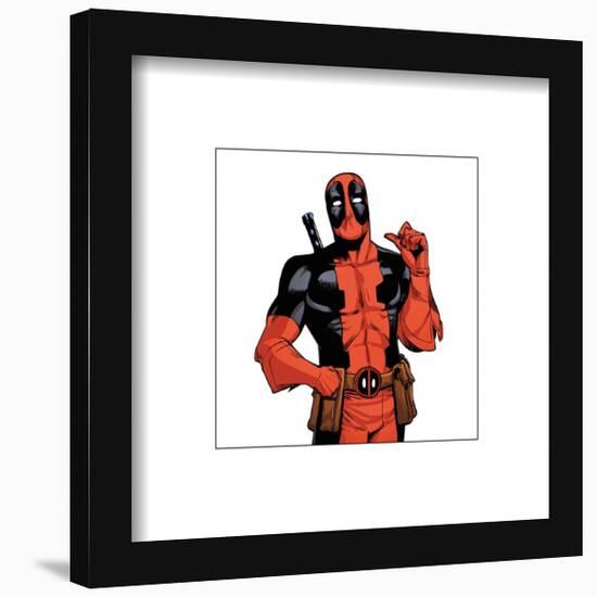 Gallery Pops Marvel Comics - Deadpool - This Guy Wall Art-Trends International-Framed Gallery Pops