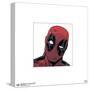 Gallery Pops Marvel Comics - Deadpool - Wink Portrait Wall Art-Trends International-Stretched Canvas