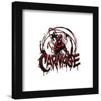 Gallery Pops Marvel Comics Spider-Man - Carnage Twisted Webs Wall Art-Trends International-Framed Gallery Pops