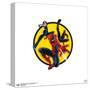 Gallery Pops Marvel Comics Spider-Man - Gallery Edition Badge Group Wall Art-Trends International-Stretched Canvas