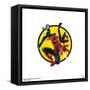 Gallery Pops Marvel Comics Spider-Man - Gallery Edition Badge Group Wall Art-Trends International-Framed Stretched Canvas