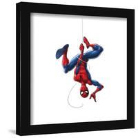 Gallery Pops Marvel Comics Spider-Man - Hanging Out Wall Art-Trends International-Framed Gallery Pops