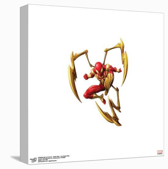 Gallery Pops Marvel Comics Spider-Man - Iron Spider-Man Wall Art-Trends International-Stretched Canvas