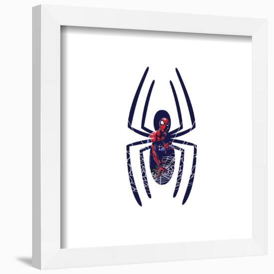 Gallery Pops Marvel Comics Spider-Man - Spider Art Wall Art-Trends International-Framed Gallery Pops