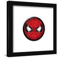 Gallery Pops Marvel Comics Spider-Man - Spider Icon Wall Art-Trends International-Framed Gallery Pops